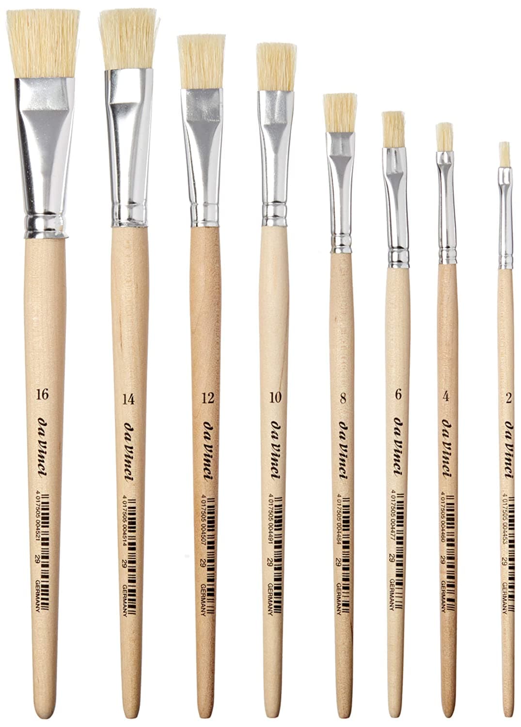 Da Vinci Series 5229 Bristle Brush Set Of 8 Hobby & Craft