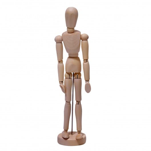 Asint Artists' Human Manikin - Male 8"