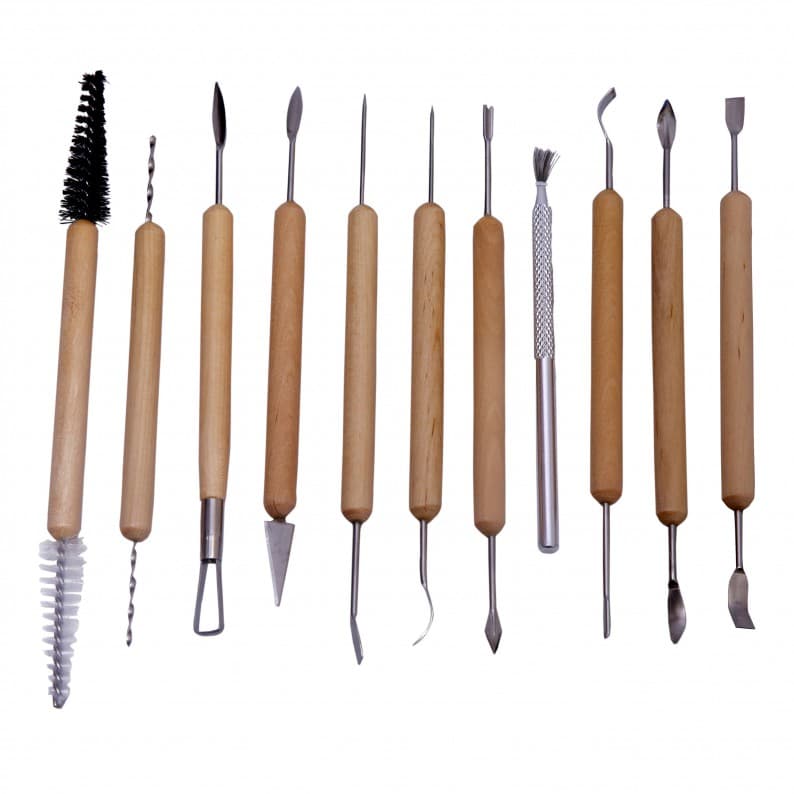 Asint Ceramic Clay Tool Set 11Pcs