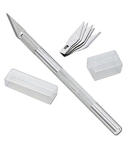 Asint Detail Knife- Crafts Steel Knife Cutter Tool With 5 Blades