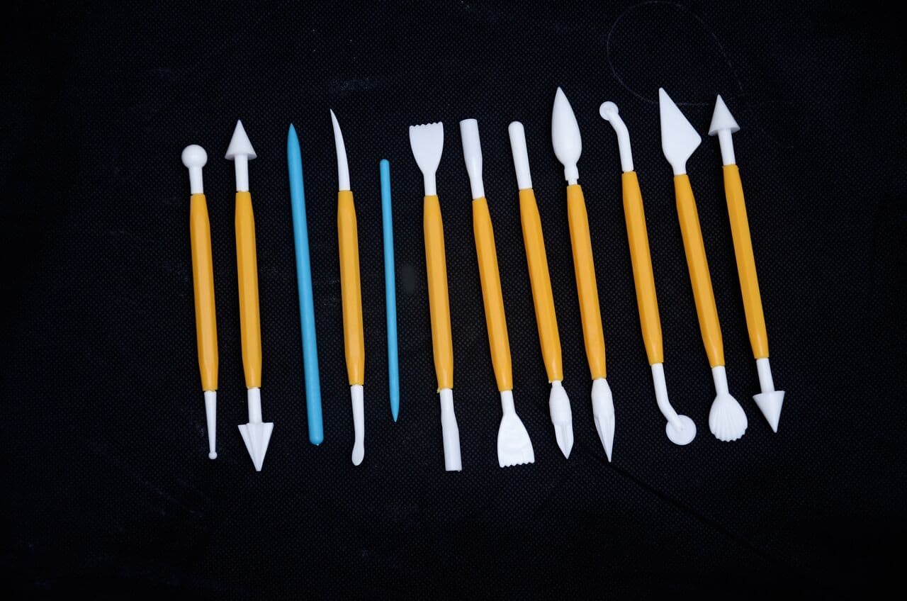Asint Clay Modelling Tools Set of 11 Pcs