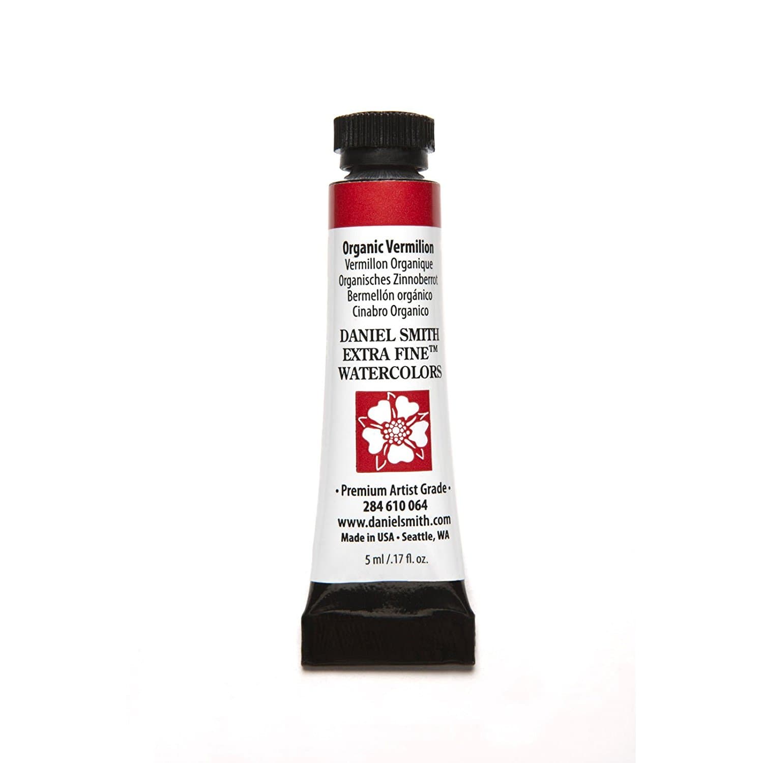 Daniel Smith Watercolors Organic Vermilion 5ml Tube
