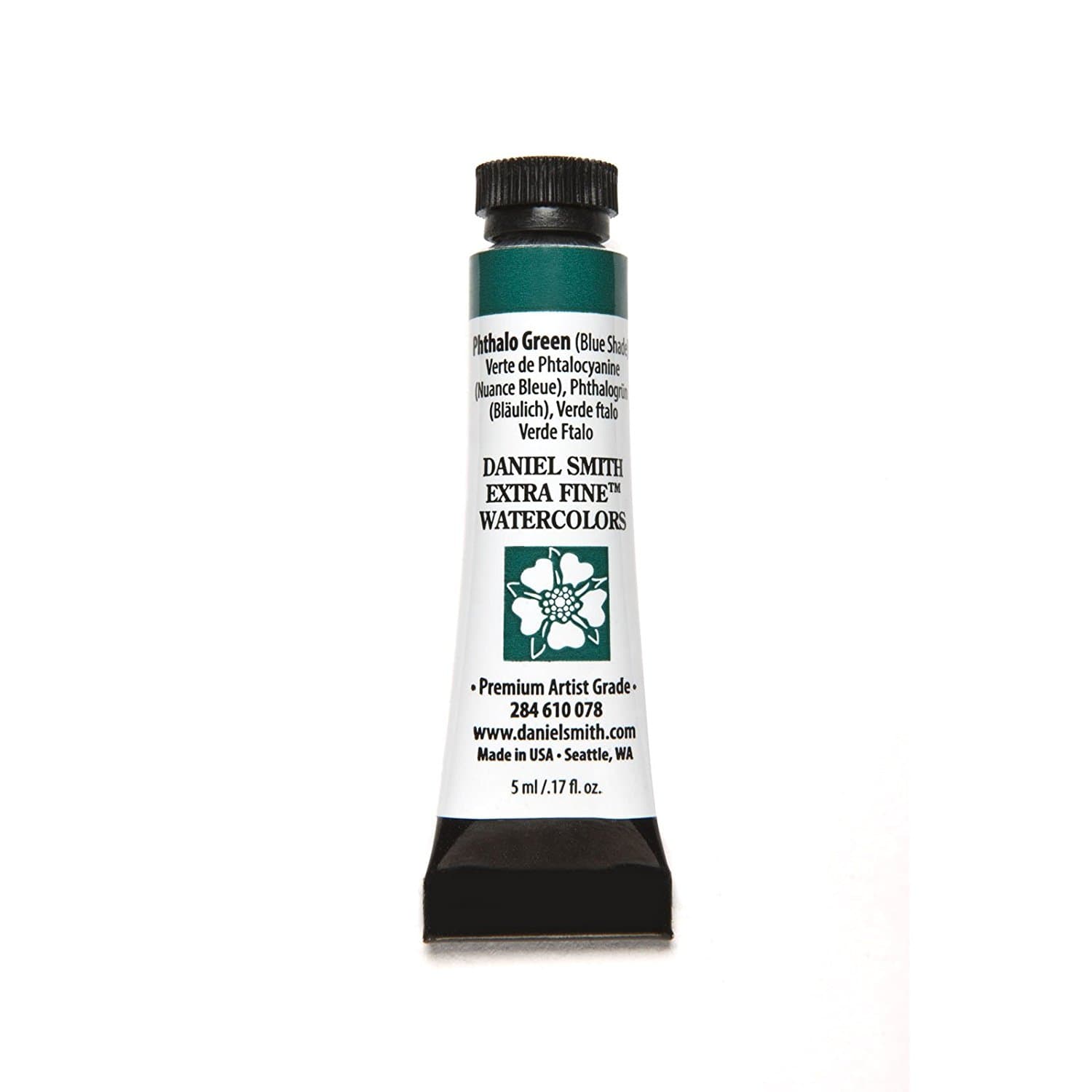 Daniel Smith Watercolors Phthalo Green (Blue Shade) 5ml Tube