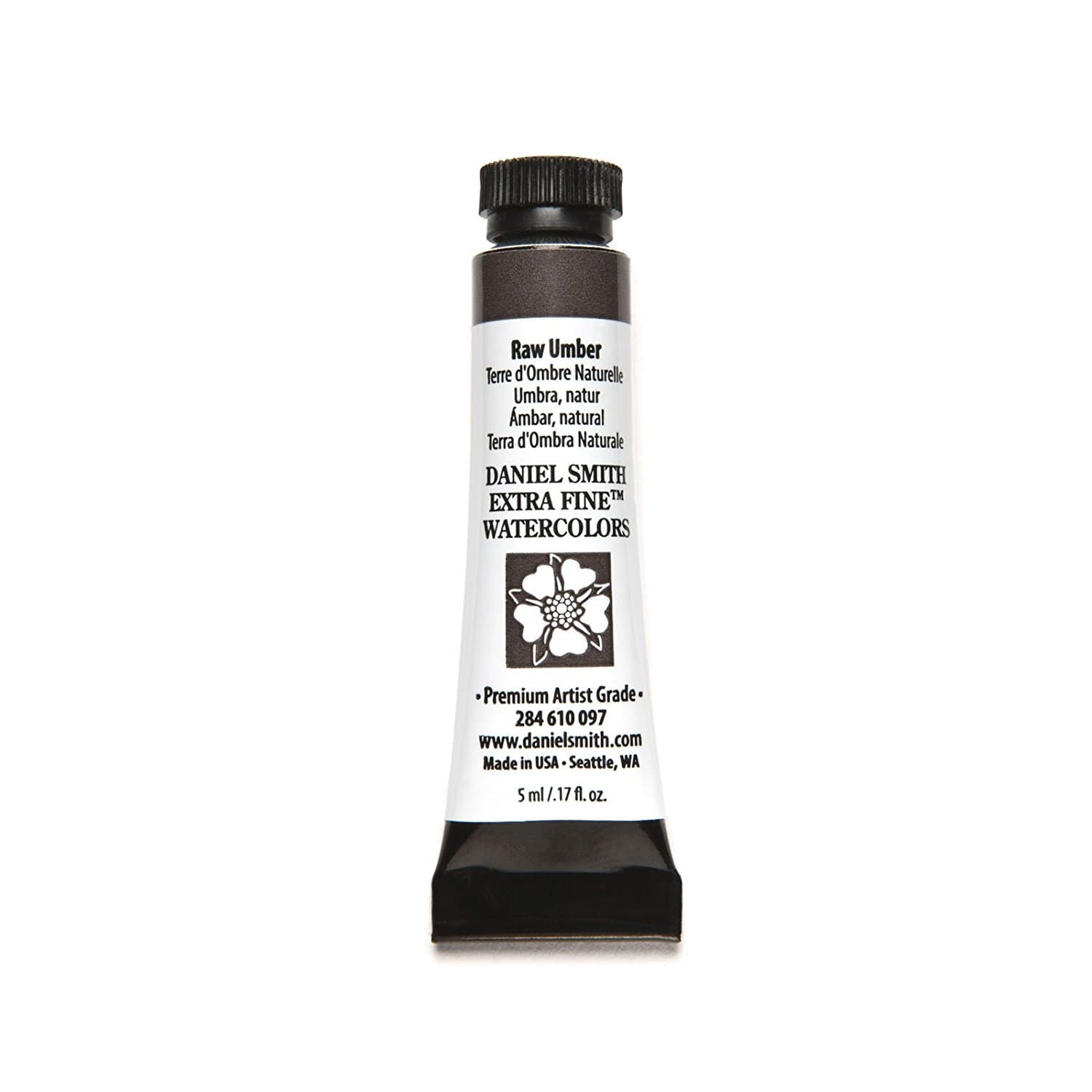 Daniel Smith Watercolors Raw Umber 5ml Tube