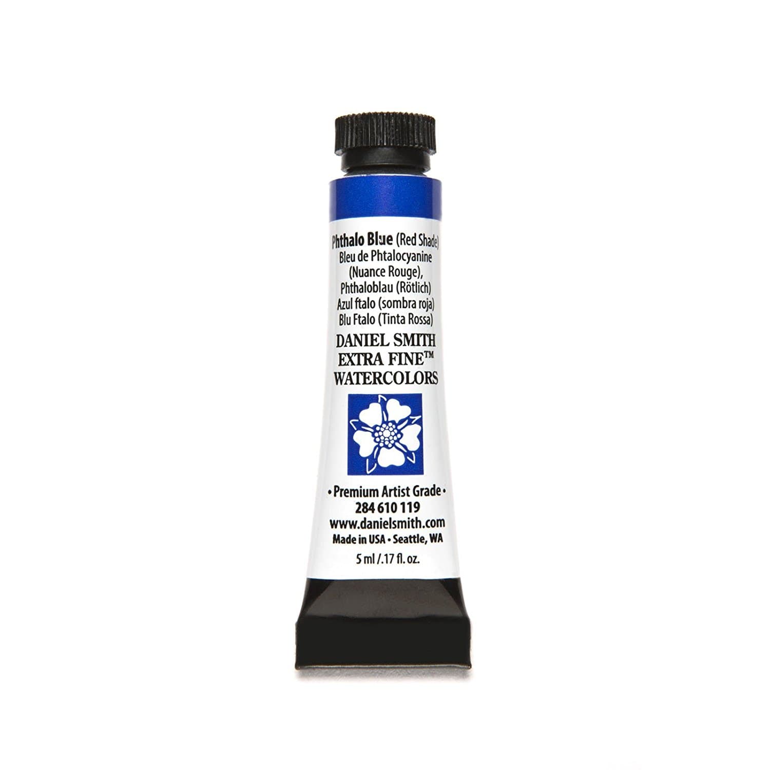 Daniel Smith Watercolors Phthalo Blue (Red Shade) 5ml Tube
