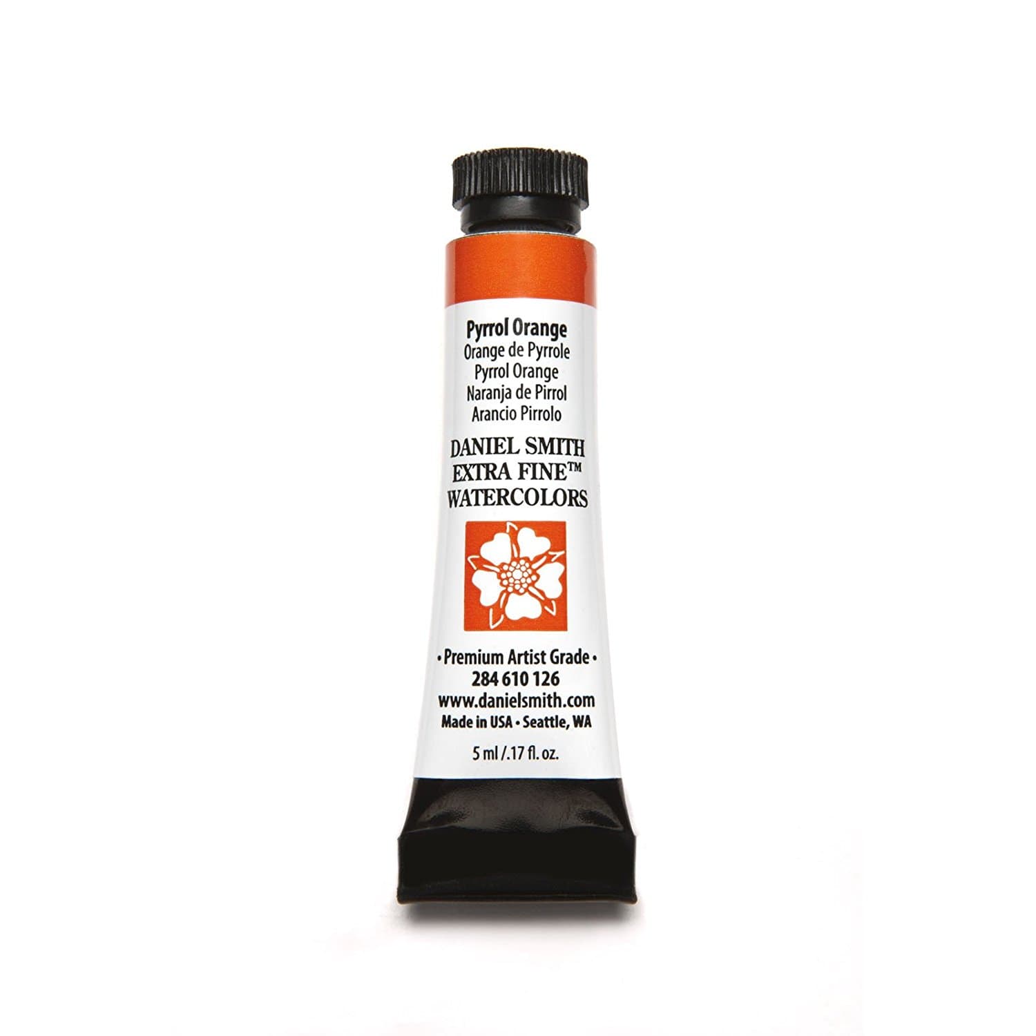 Daniel Smith Watercolors Pyrrol Orange 5ml Tube