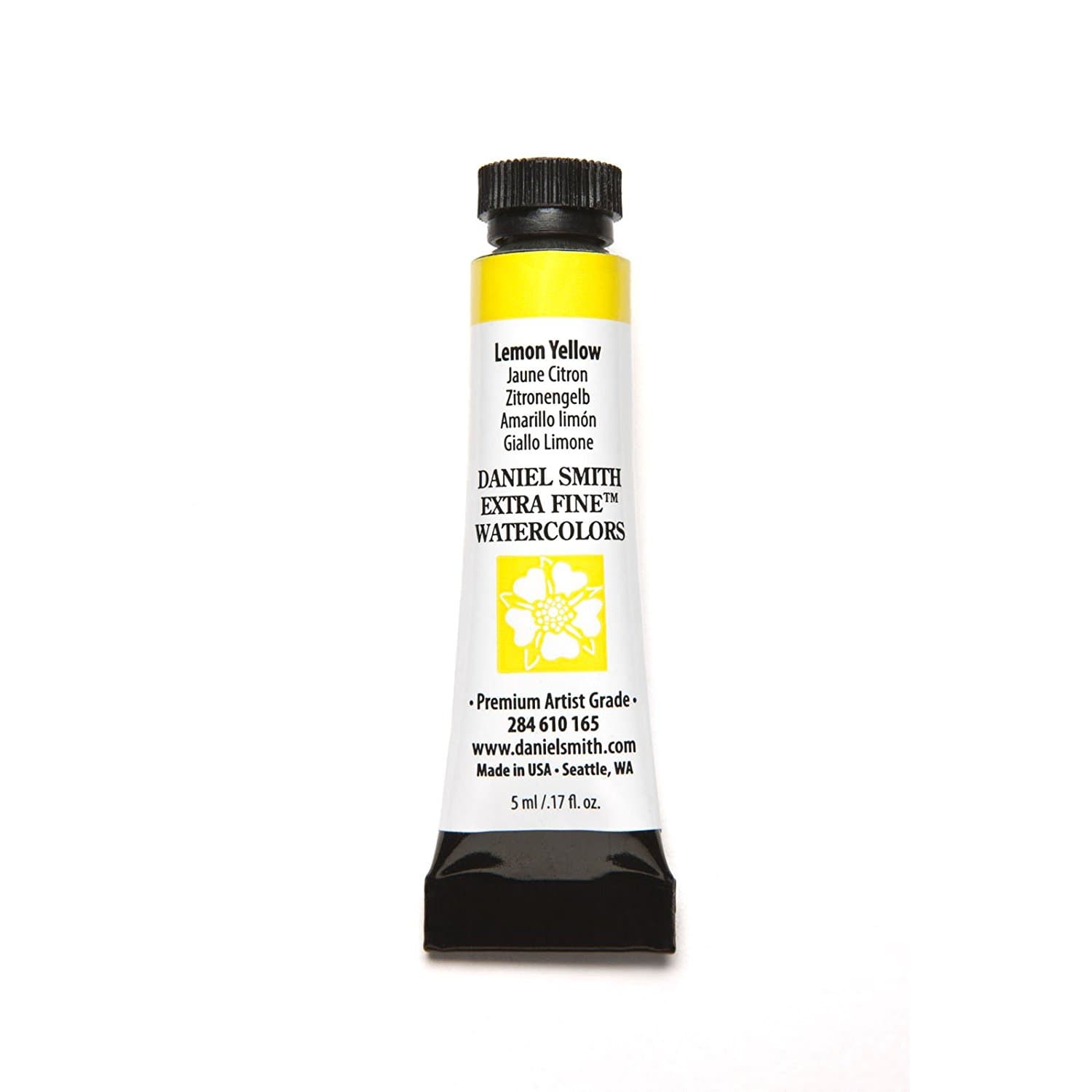 Daniel Smith Watercolors Lemon Yellow 5ml Tube