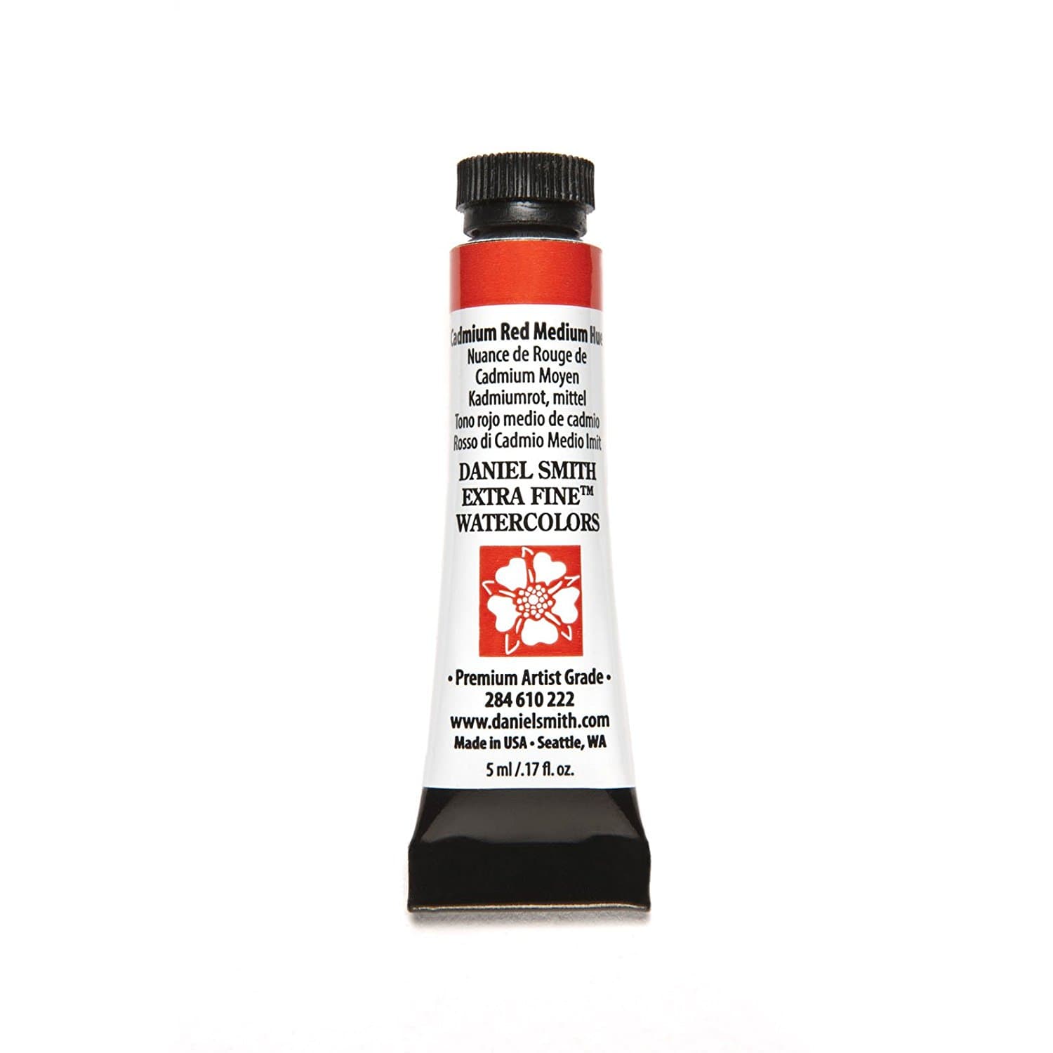 Daniel Smith Watercolors Cadmium Red Medium Hue 5ml Tube