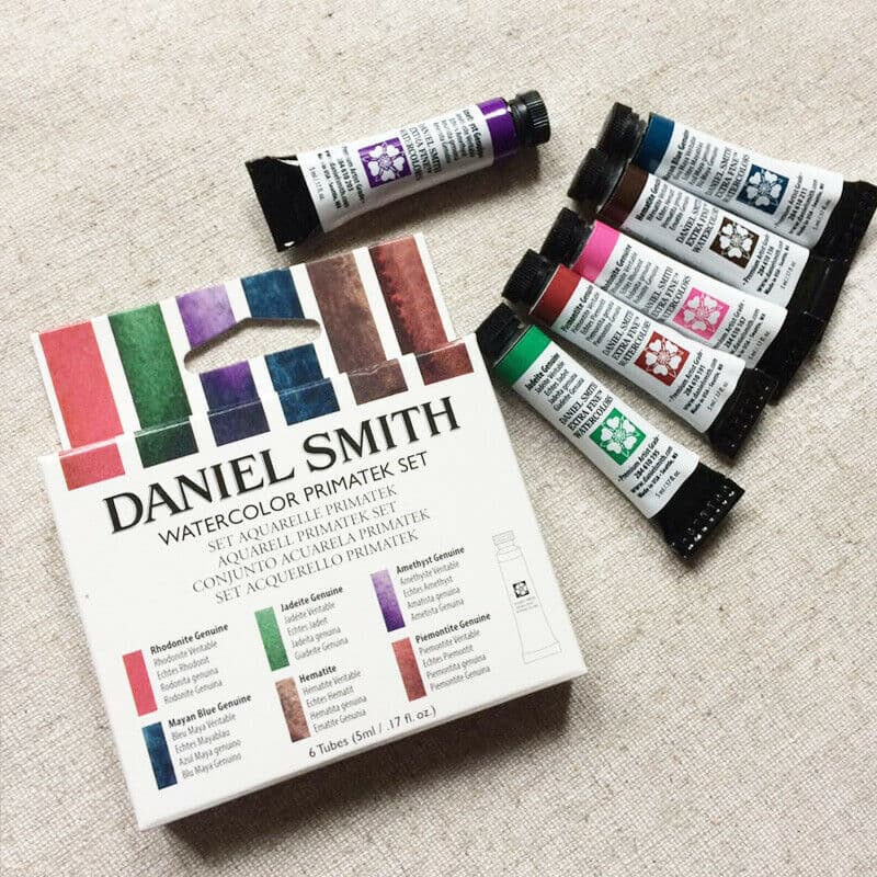 Daniel Smith Primatek Introductory  Watercolour Set of 6 Tubes