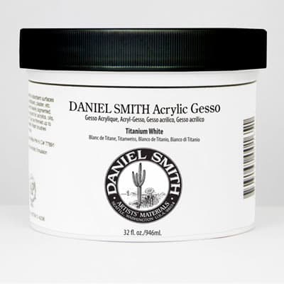 Daniel Smith Acrylic Gesso Titanium White 32oz
