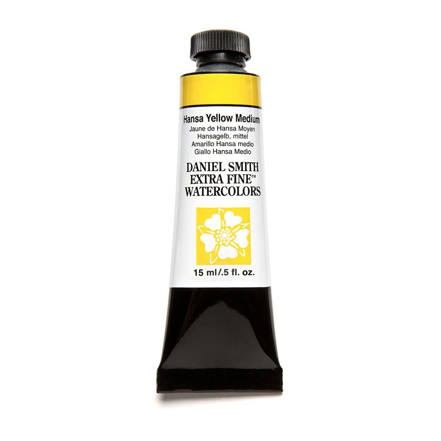 Daniel Smith Watercolor Hansa Yellow Medium 15ml Tube