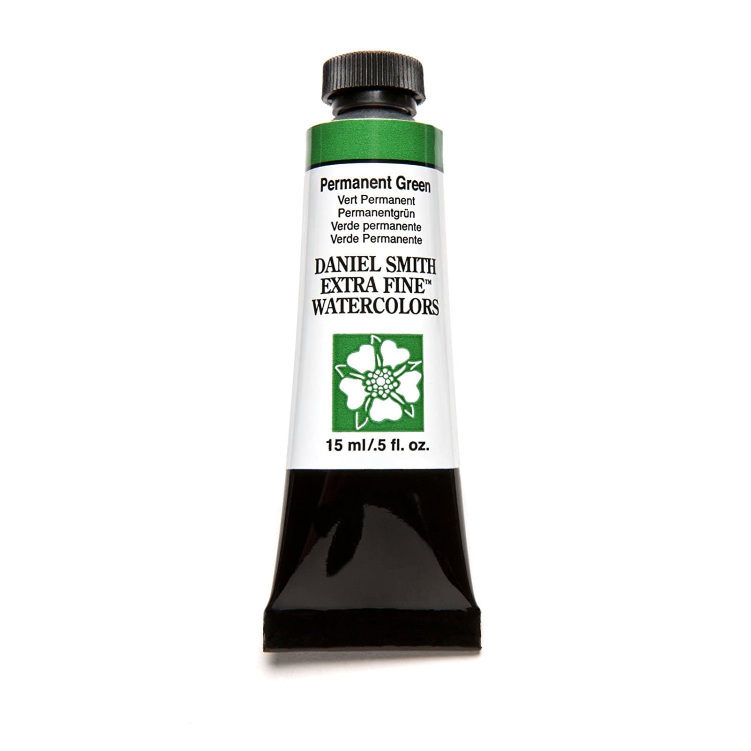 DANIEL SMITH Watercolor Permanent Green 15ml Tube