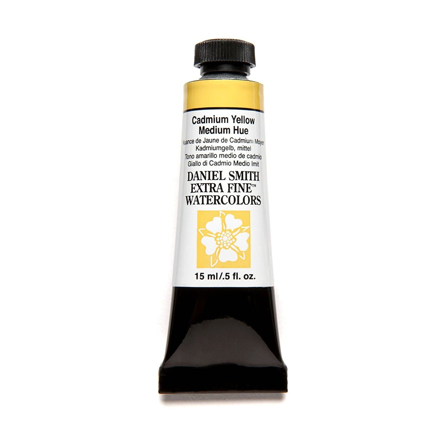 Daniel Smith Watercolor Cadmium Yellow Medium Hue 15ml Tube