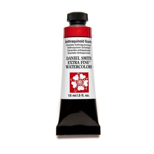 DANIEL SMITH Watercolor Anthraquinoid Scarlet 15ml Tube