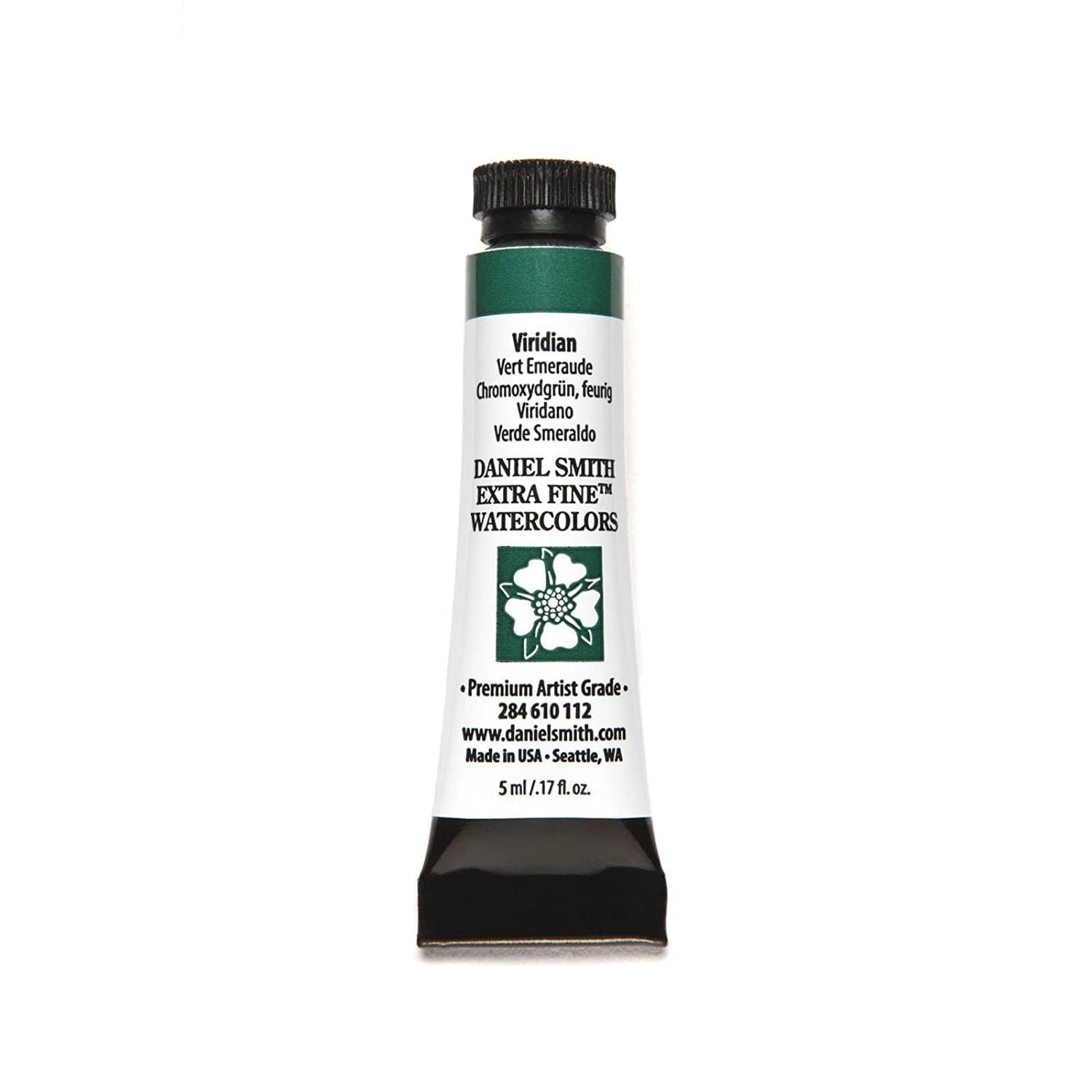 Daniel Smith Watercolors Viridian 5ml Tube