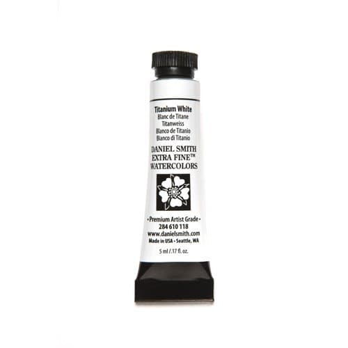 Daniel Smith Watercolors Titanium White 5ml Tube
