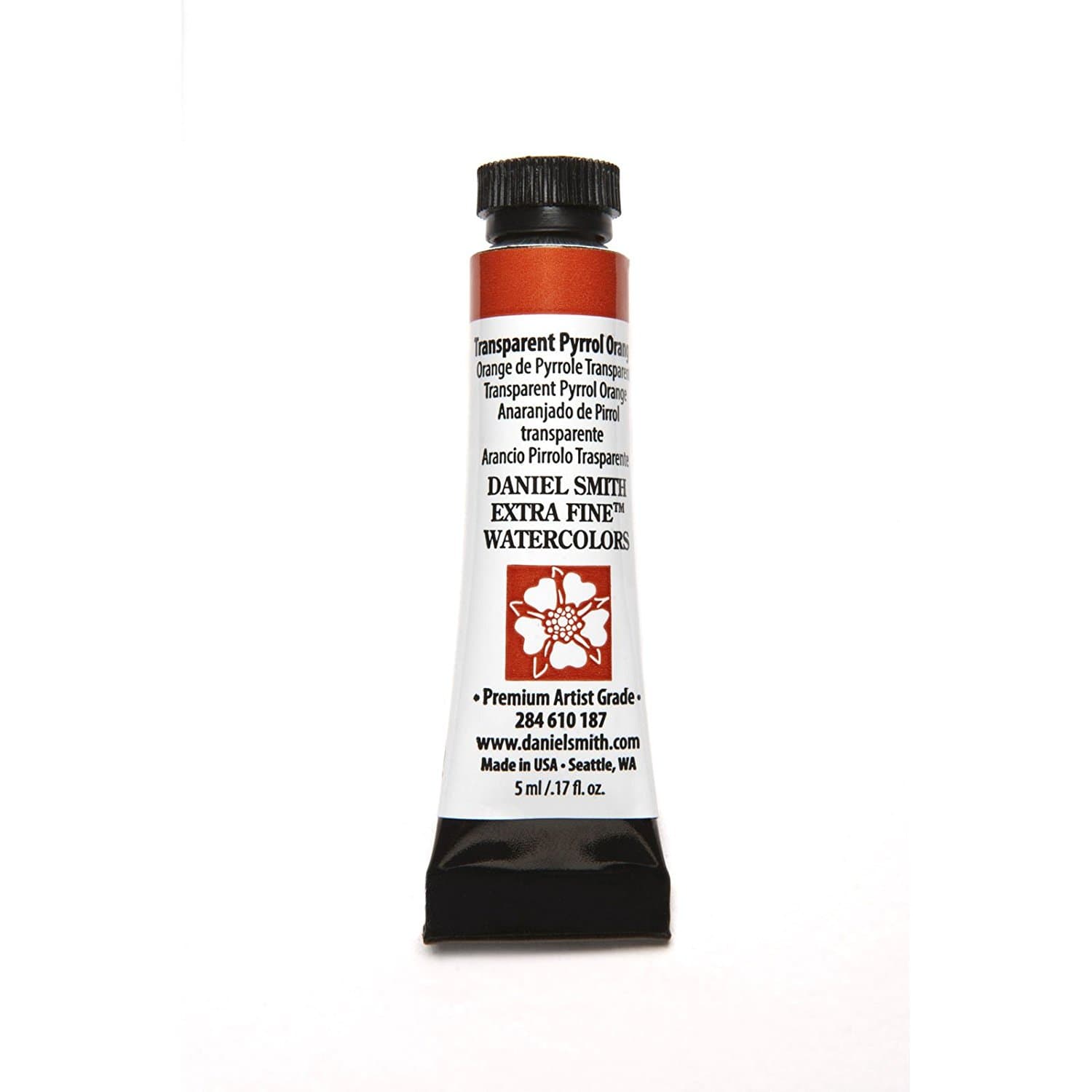 Daniel Smith Watercolors Transparent Pyrrol Orange 5ml Tube