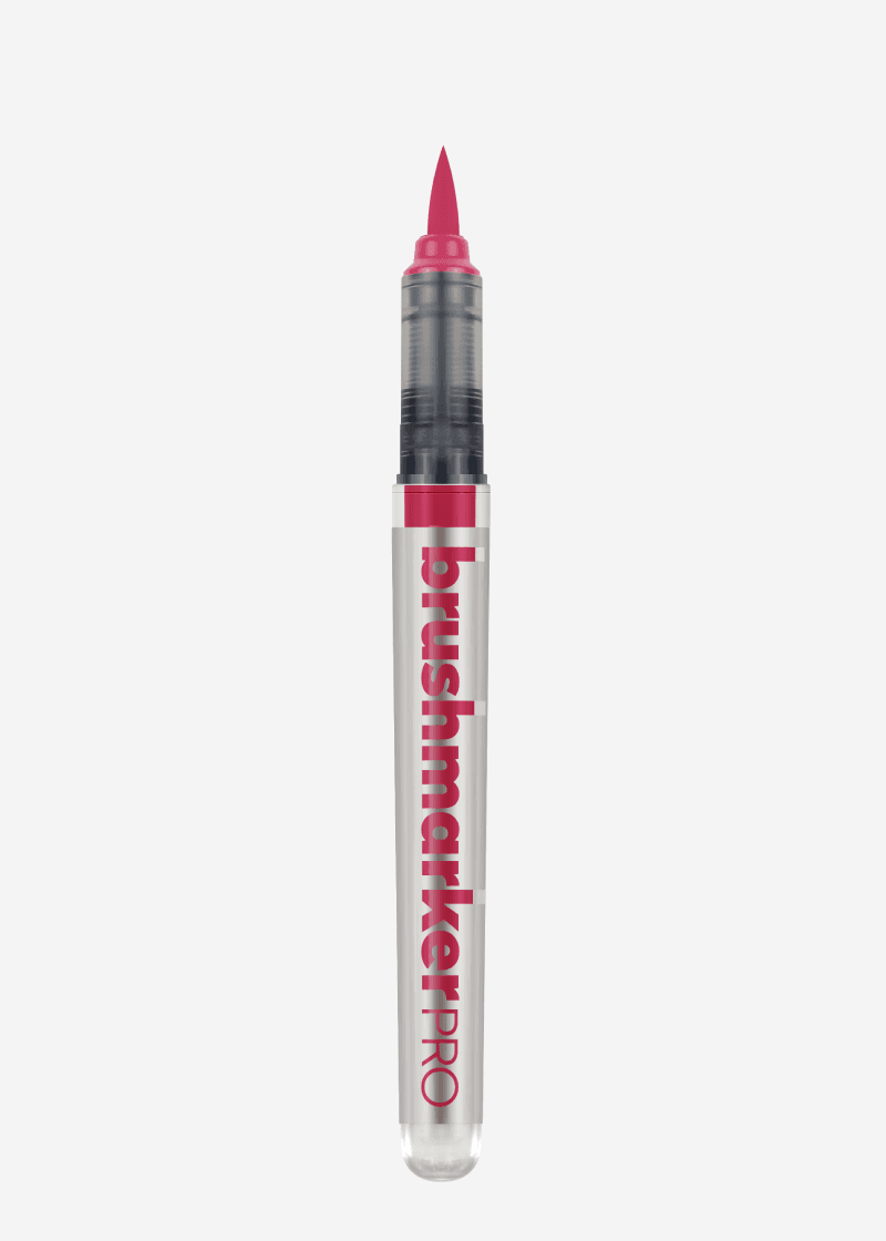 Karin Brush Marker Pro- Magenta Red Colour