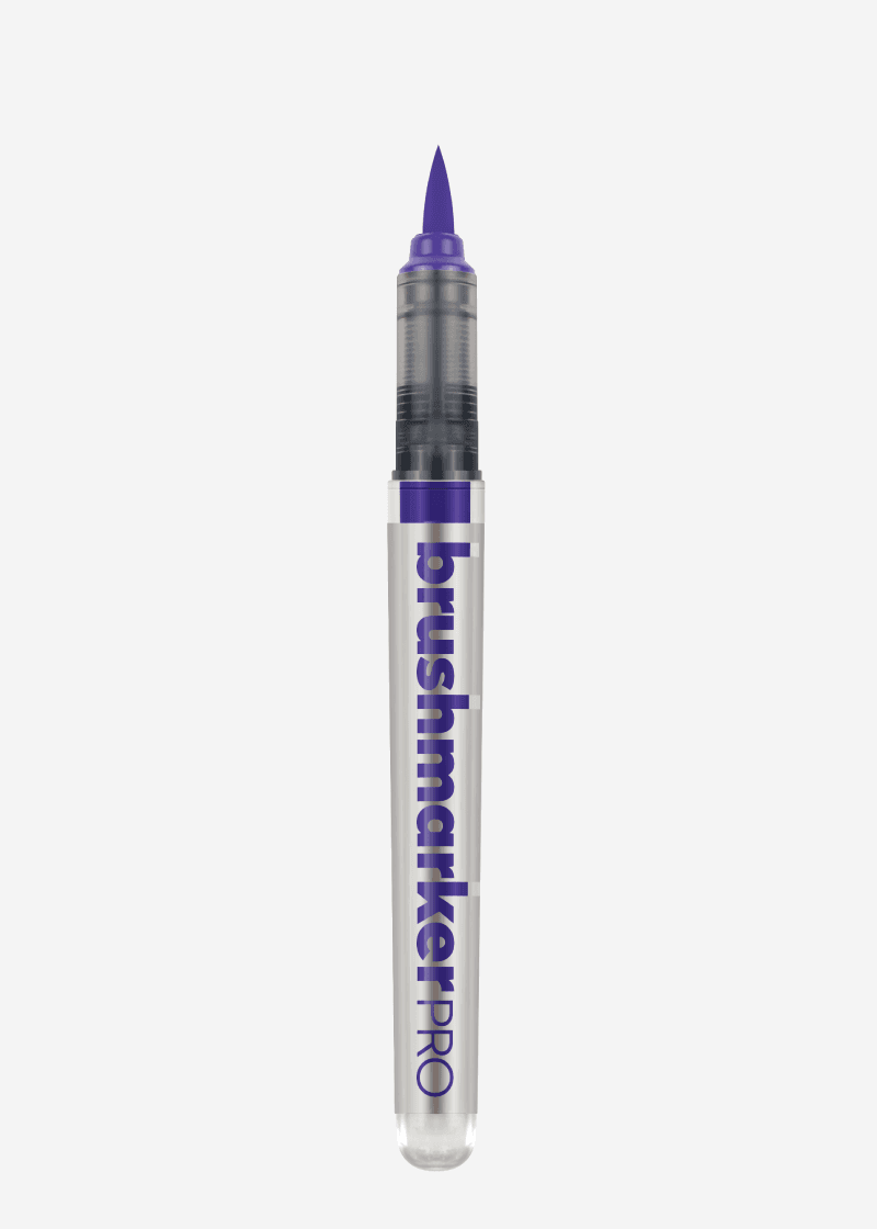 Karin Brush Marker Pro- Violet Blue Color