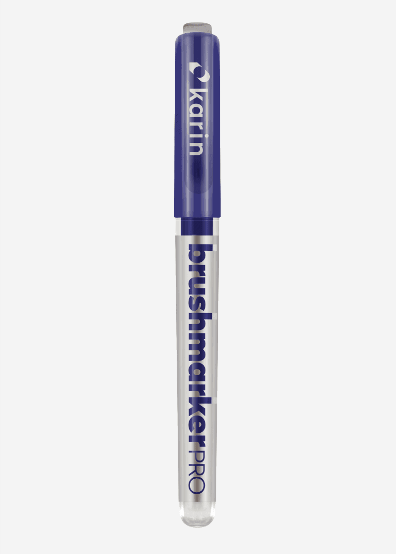 Karin Brush Marker Pro- Indigo Blue Colour