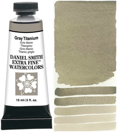 Daniel Smith Watercolor Gray Titanium 15ml Tube