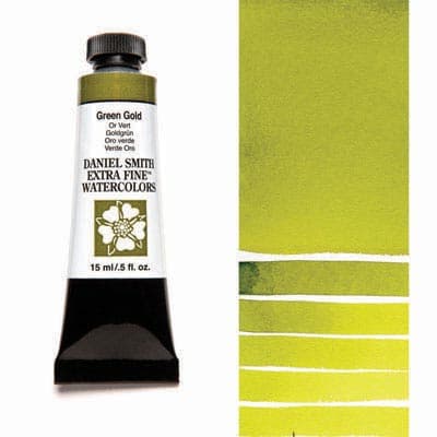 Daniel Smith Watercolor Green Gold 15ml Tube
