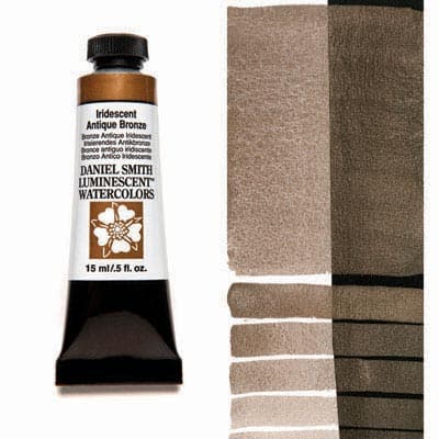 Daniel Smith Watercolor Iridescent Antique Bronze 15ml Tube