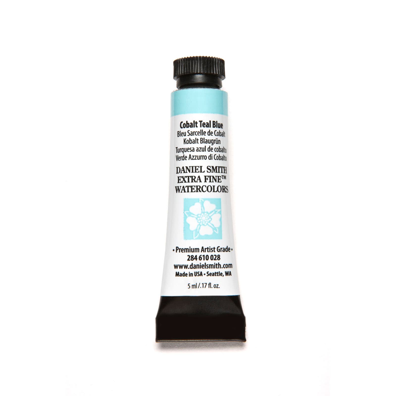 Daniel Smith Watercolors Cobalt Teal Blue 5ml Tube