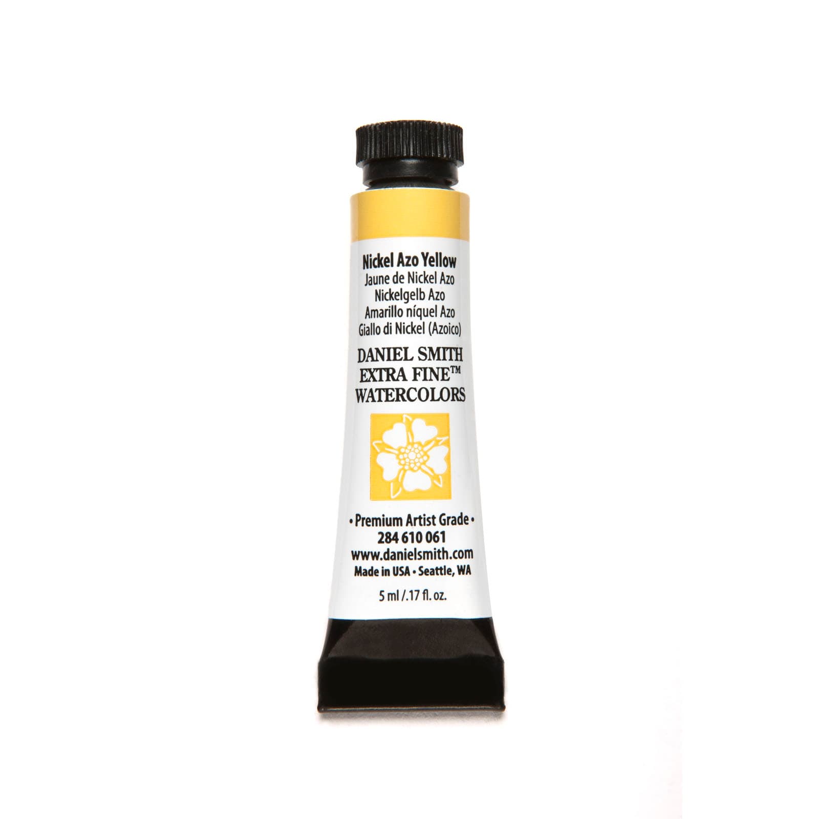 Daniel Smith Watercolors Nickel Azo Yellow 5ml Tube