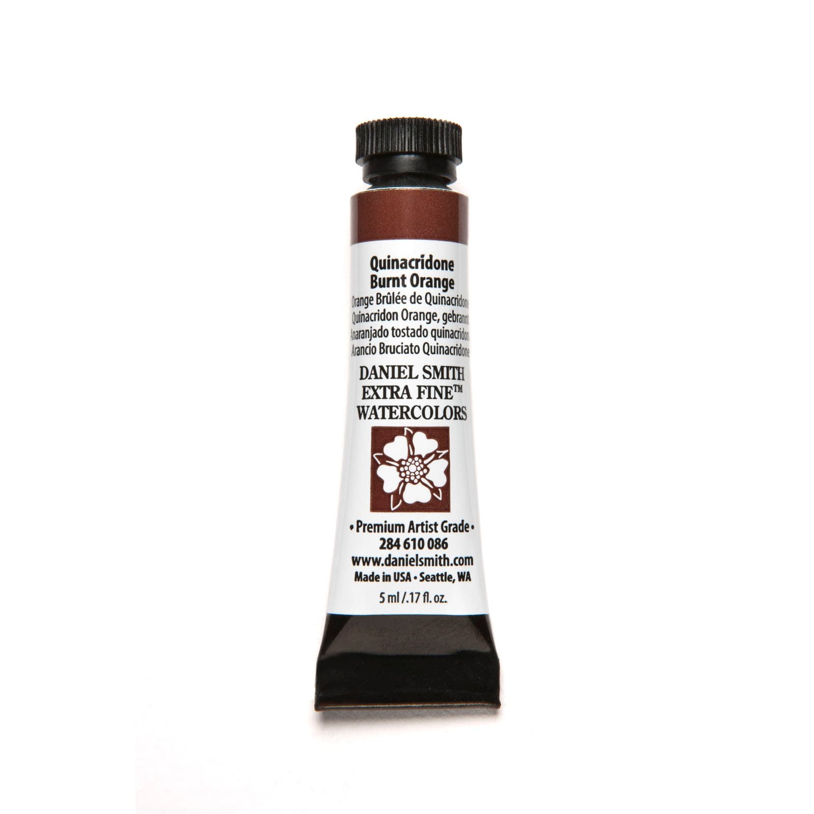 Daniel Smith Watercolors Quinacridone Burnt Orange 5ml Tube