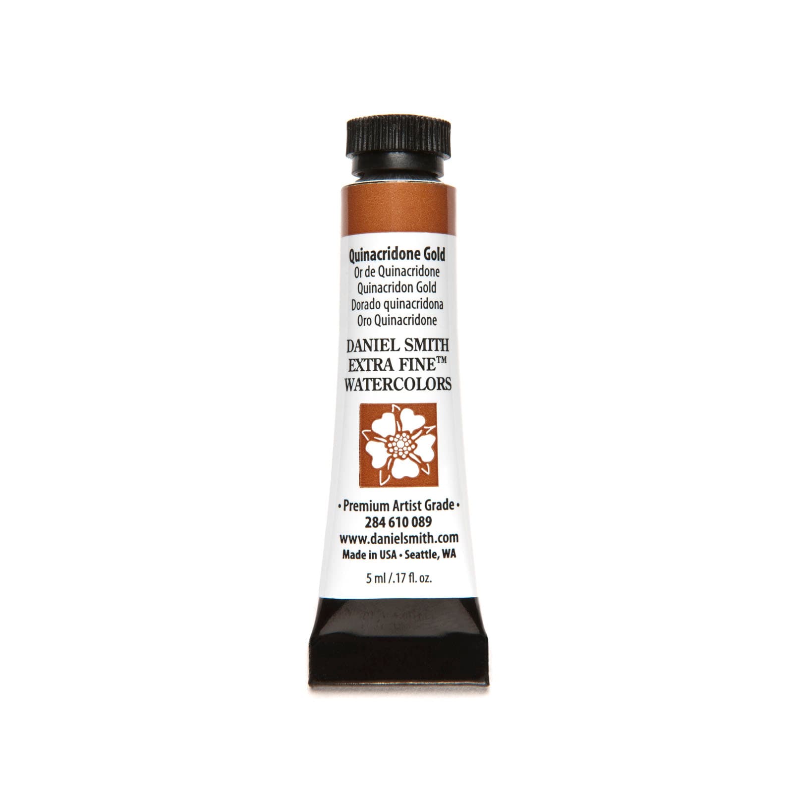 Daniel Smith Watercolors Quinacridone Gold 5ml Tube