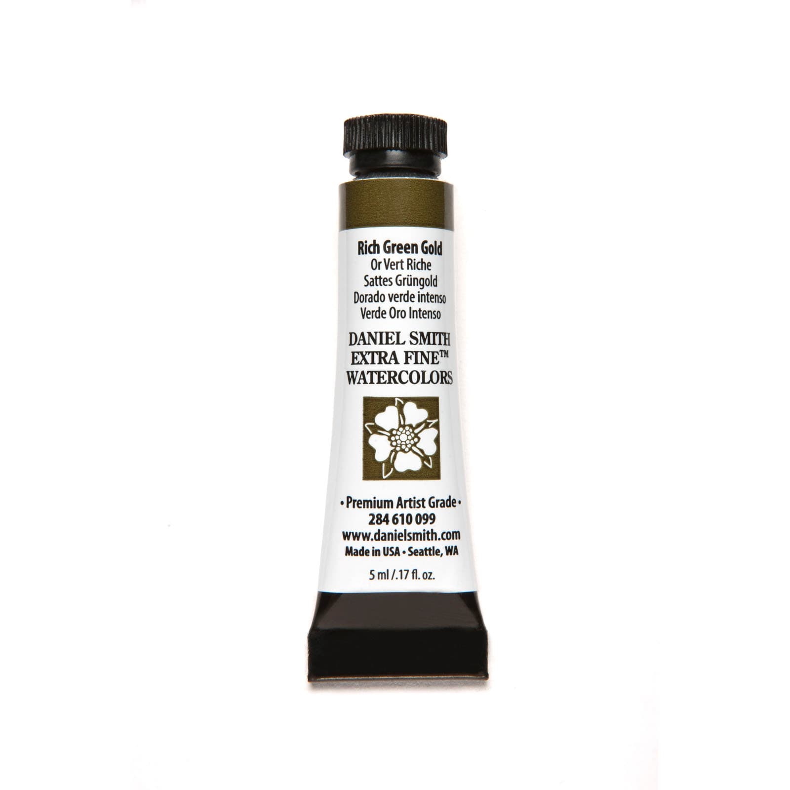 DANIEL SMITH Watercolors Rich Green Gold 5ml Tube