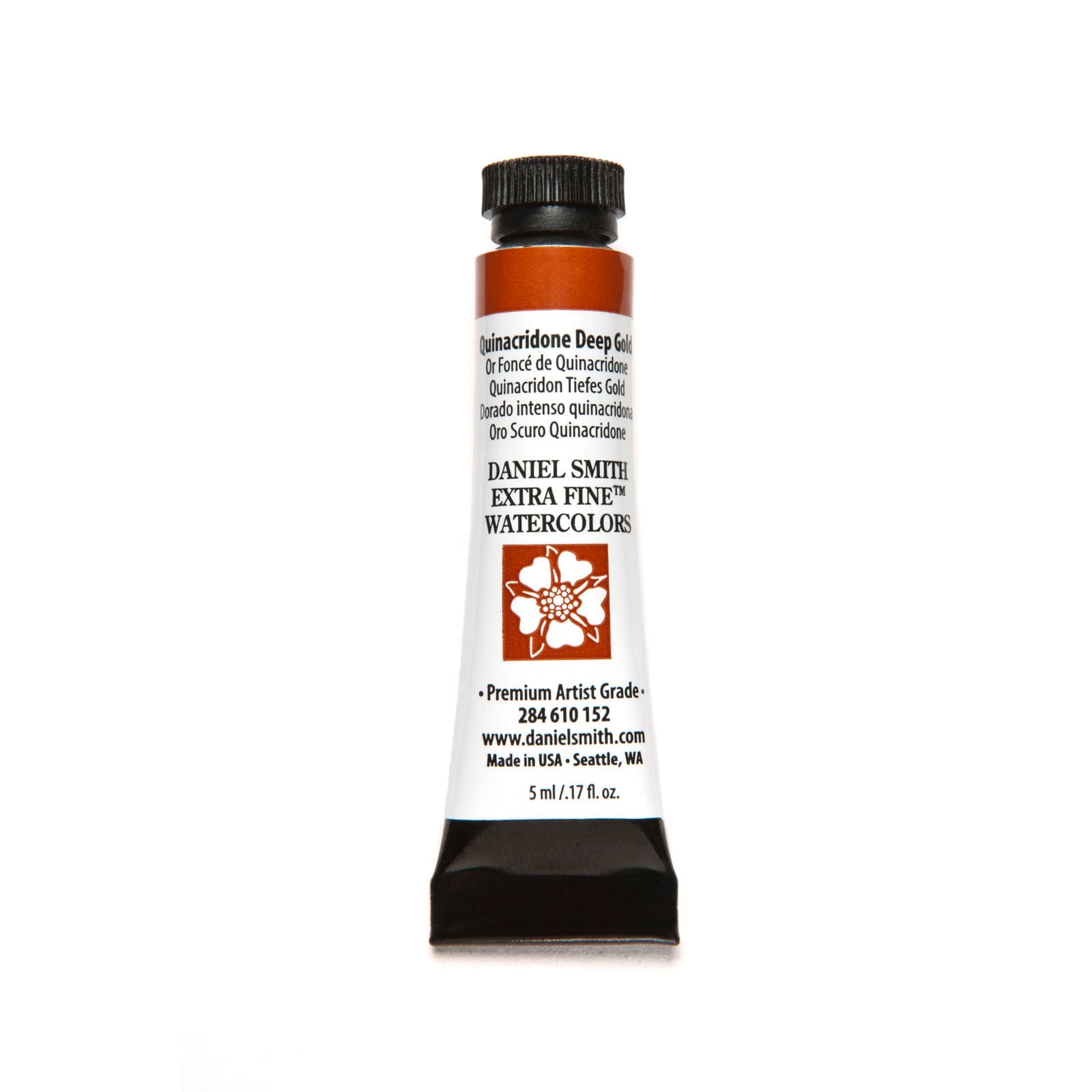Daniel Smith Watercolors Quinacridone Deep Gold 5ml Tube