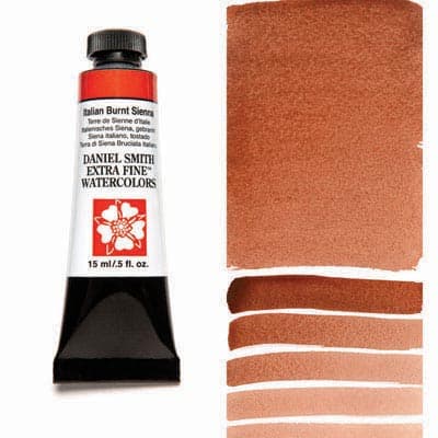 Daniel Smith Watercolor Italian Burnt Sienna 15ml Tube