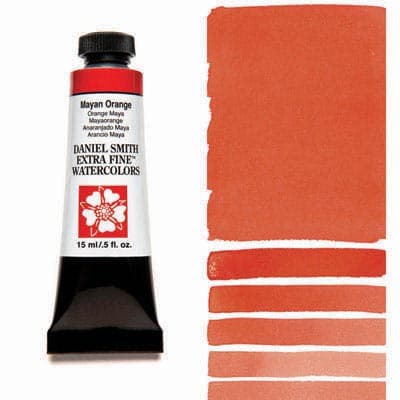 Daniel Smith Watercolor Mayan Orange 15ml Tube