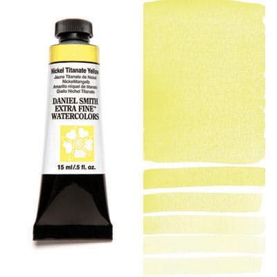 Daniel Smith Watercolor Nickel Titanate Yellow 15ml Tube