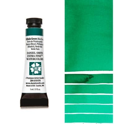 Daniel Smith Watercolor Phthalo Green (Blue Shade) 15ml Tube
