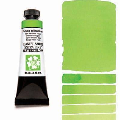 Daniel Smith Watercolor Phthalo Yellow Green 15ml Tube