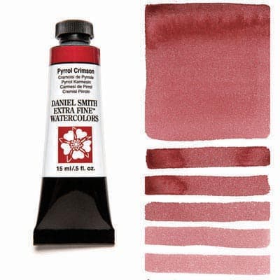 Daniel Smith Watercolor Pyrrol Crimson 15ml Tube