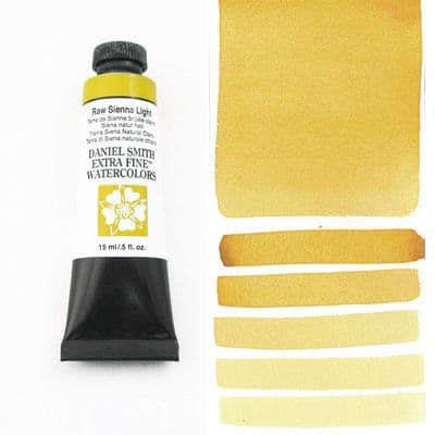 Daniel Smith Watercolor Raw Sienna Light 15ml Tube