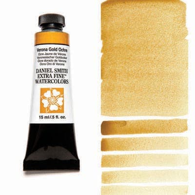 Daniel Smith Watercolor Verona Gold Ochre 15ml Tube