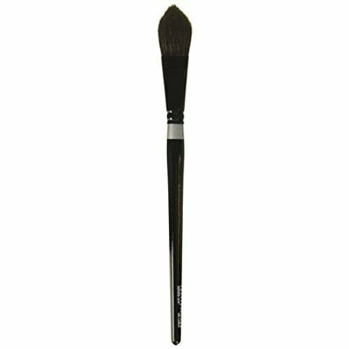 Silver Brush Oval Wash Black Velvet Brush, 1-Inch (3009S-1)