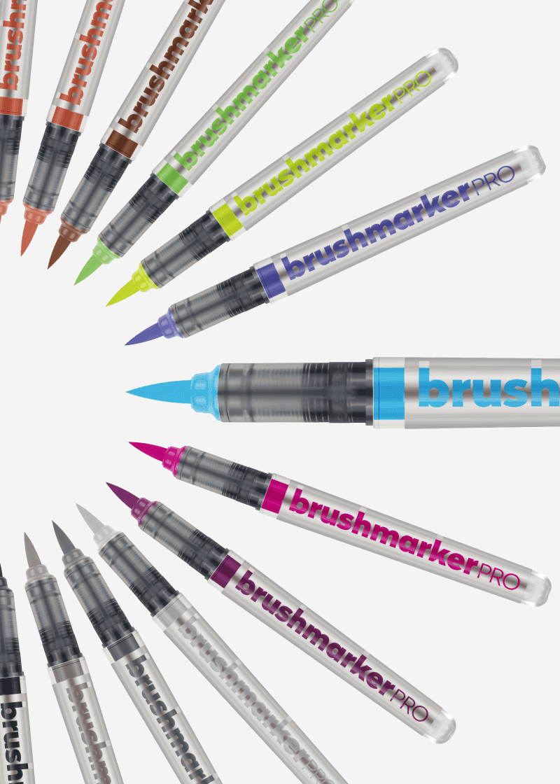 Karin Brush Marker Pro individual Colors