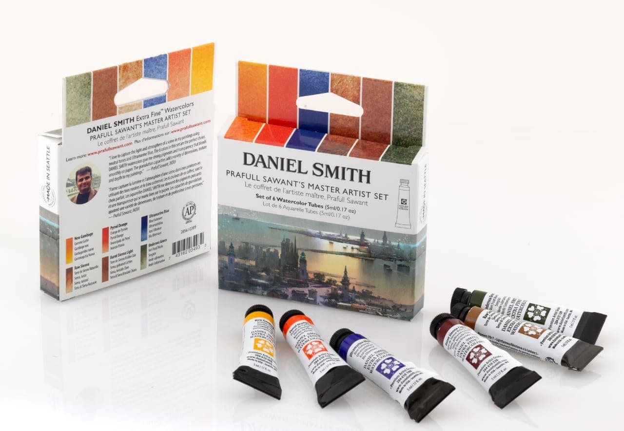 Daniel Smith Prafull Sawant's Master Watercolor (Set of 6 tubes)