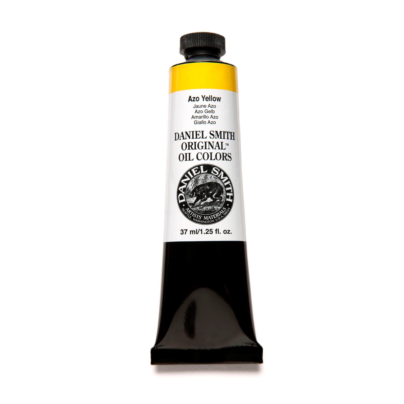 Daniel Smith Oil Color Azo Yellow 37ml tube