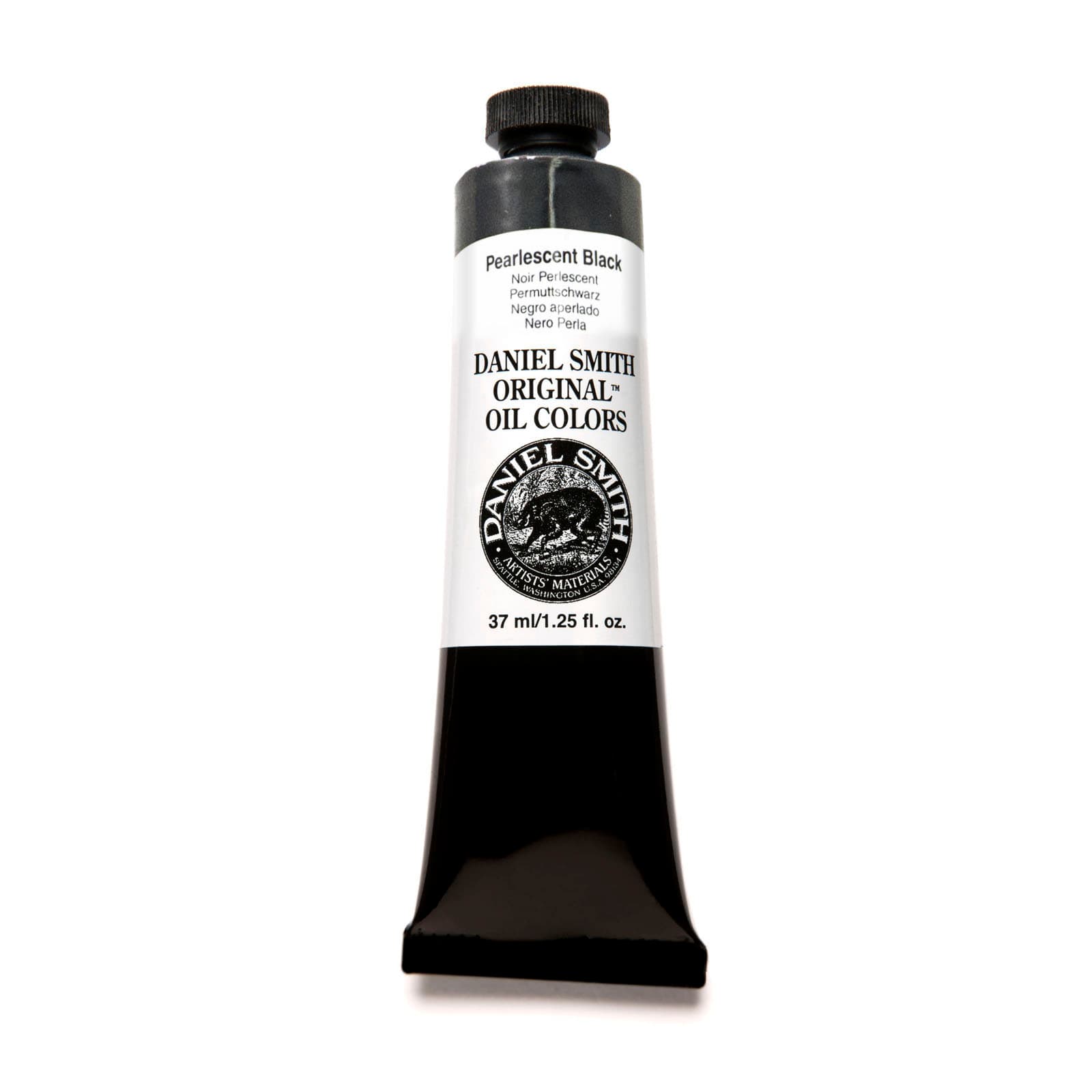 Daniel Smith Oil Color Pearlescent Black 37ml Tube
