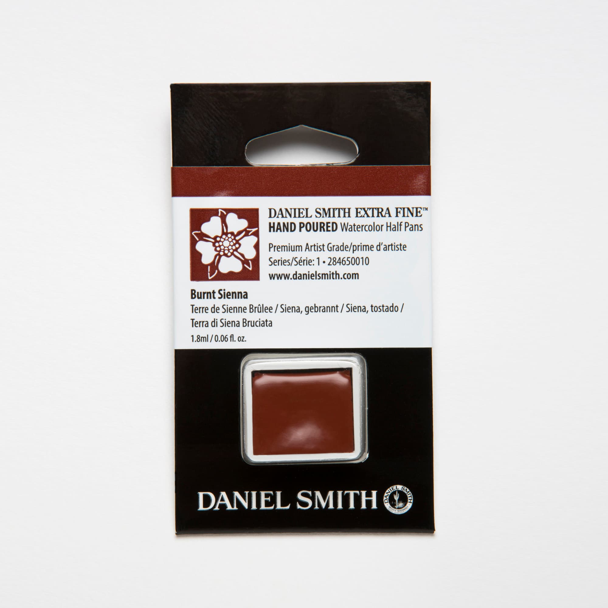 DANIEL SMITH Watercolor Half Pans Burnt Sienna