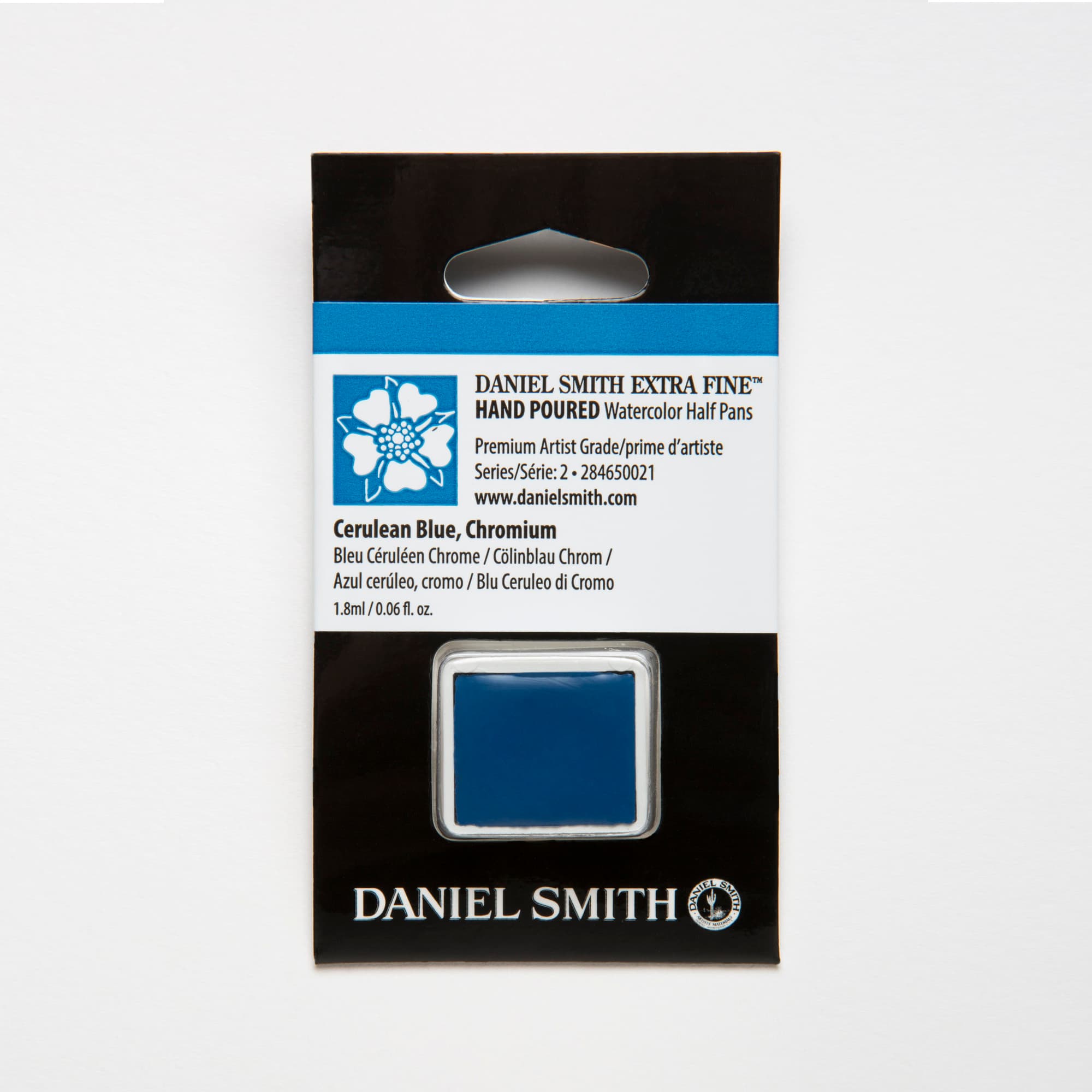 DANIEL SMITH Watercolor Half Pans Cerulean Blue Chromium