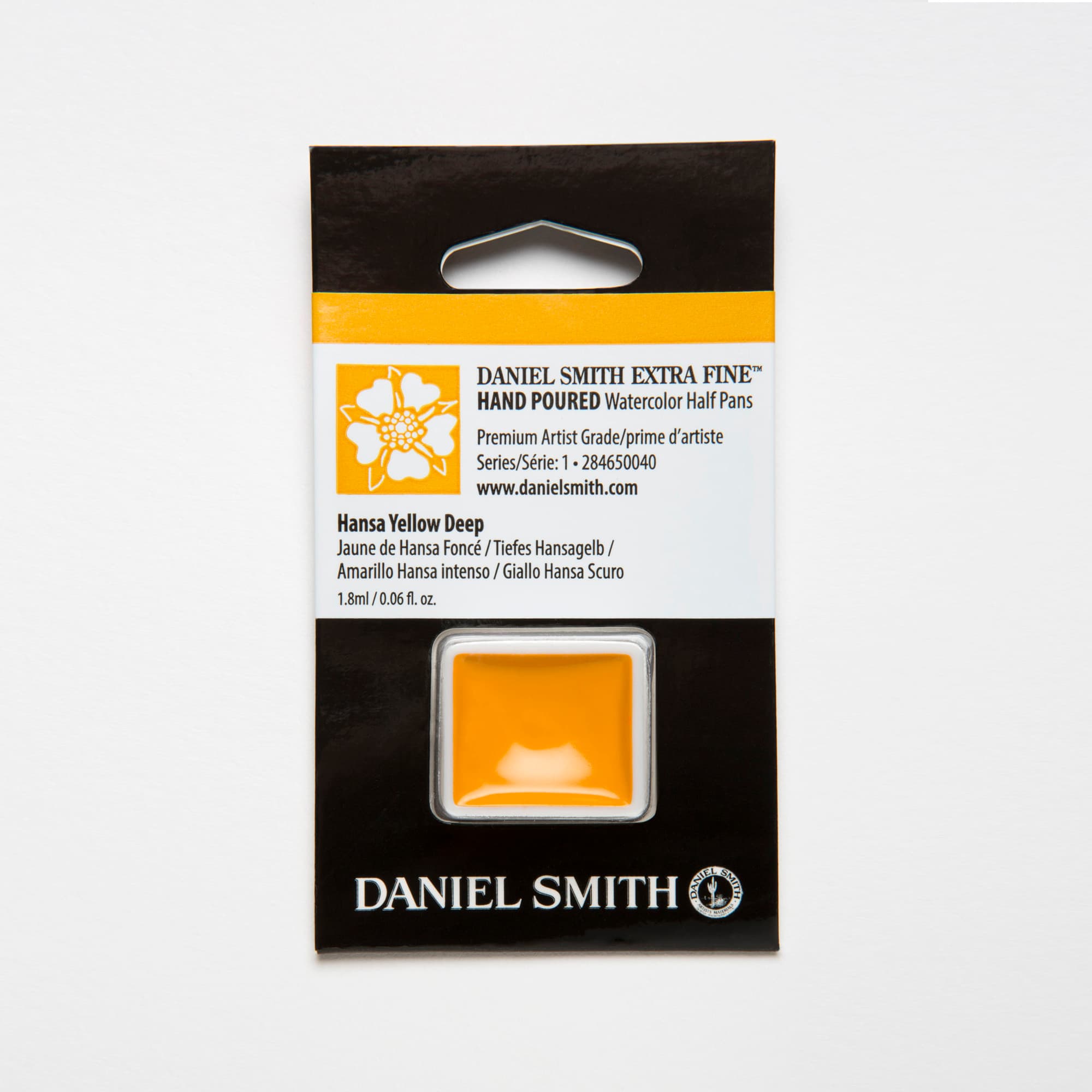 DANIEL SMITH Watercolor Half Pans Hansa Yellow Deep