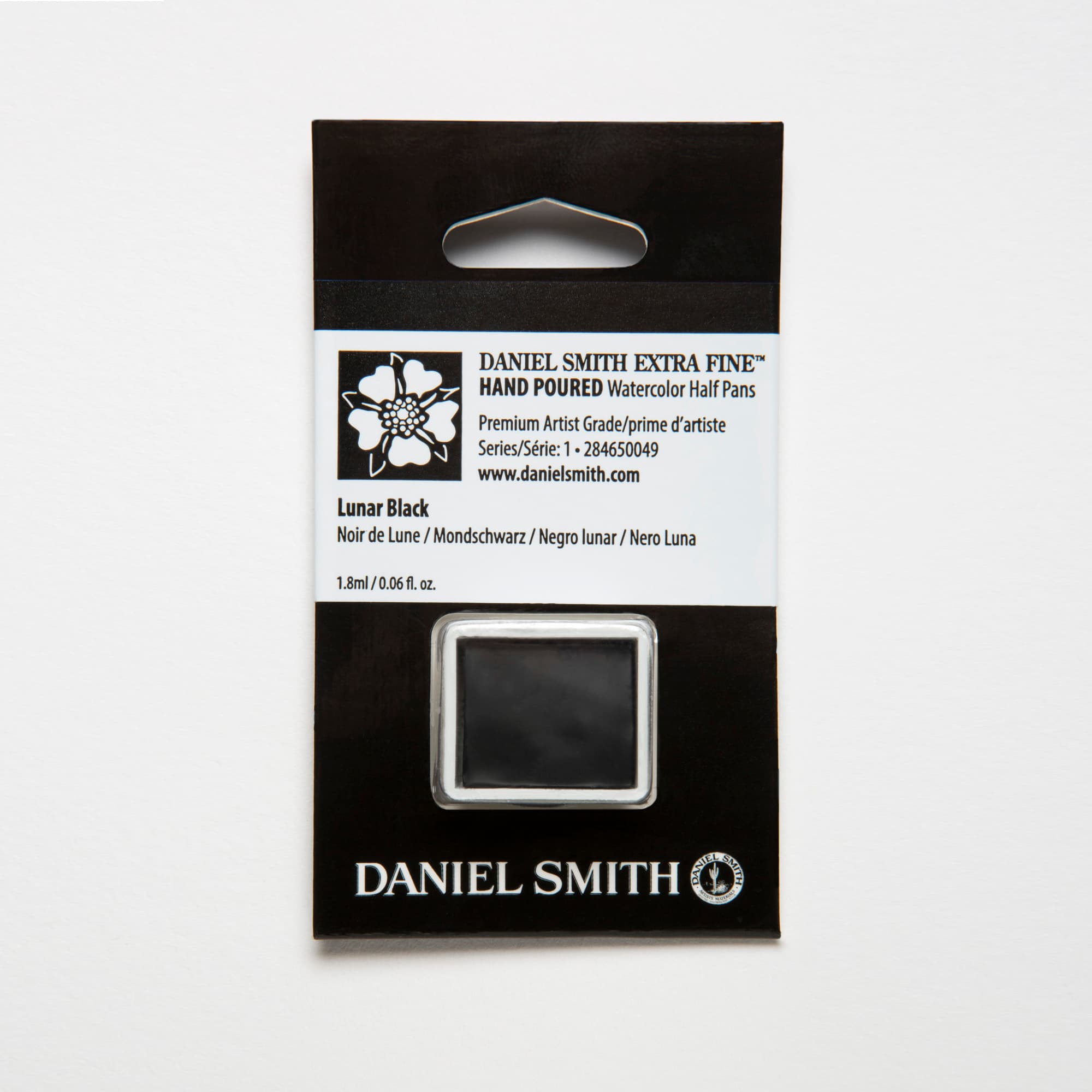 DANIEL SMITH Watercolor Half Pans Lunar Black